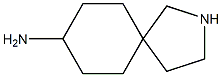 2-azaspiro[4.5]decan-8-amine Structure