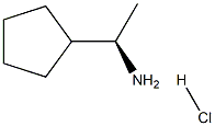 (R)-1-Cyclopentyl-ethylamine hydrochloride Structure