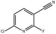 6-Chloro-2-fluoronicotinonitrile Structure