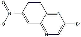 2-Bromo-6-nitroquinoxaline Structure