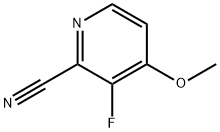 3-fluoro-4-methoxypicolinonitrile Structure