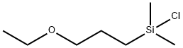 (3-Ethoxypropyl)dimethylchlorosilane Structure