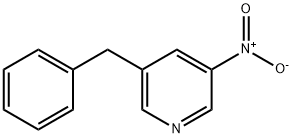 3-Benzyl-5-nitropyridine 구조식 이미지