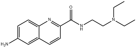 6-amino-N-(2-(diethylamino)ethyl)quinoline-2-carboxamide Structure