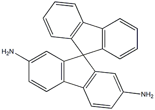 9,9'-Spirobi[9H-fluorene]-2,7-diamine Structure