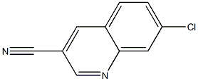 7-chloroquinoline-3-carbonitrile Structure