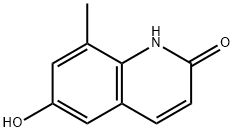 6-Hydroxy-8-methylquinolin-2(1H)-one Structure