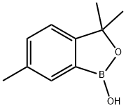 1,3-dihydro-1-hydroxy-3,3,6-trimethyl-2,1-benzoxaborole 구조식 이미지