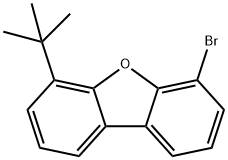 4-bromo-6-tert-butyldibenzo[b,d]furan Structure