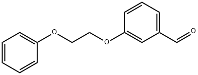 Benzaldehyde, 3-(2-phenoxyethoxy)-
 Structure