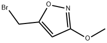 5-(bromomethyl)-3-methoxyIsoxazole 구조식 이미지