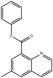 Phenyl 6-methylquinoline-8-carboxylate Structure