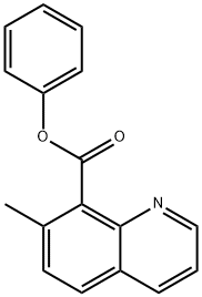 Phenyl 7-methylquinoline-8-carboxylate Structure