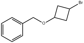 [(3-bromocyclobutoxy)methyl]benzene Structure