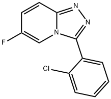 3-(2-Chlorophenyl)-6-fluoro-[1,2,4]triazolo[4,3-a]pyridine Structure