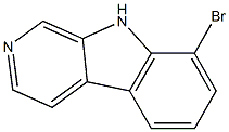 9H-Pyrido[3,4-b]indole, 8-bromo-
 Structure