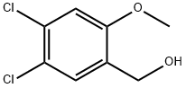 4,5-dichloro-2-methoxybenzenemethanol 구조식 이미지