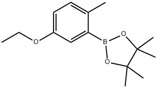 5-Ethoxy-2-fluorophenylboronic acid pinacol ester 구조식 이미지