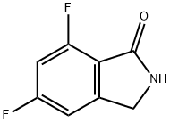 5,7-Difluoroisoindolin-1-one 구조식 이미지
