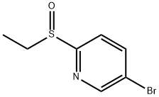 5-bromo-2-(ethylsulfinyl)Pyridine Structure