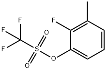2-Fluoro-3-methylphenyltrifluoromethanesulphonate97% Structure