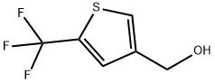 [5-(trifluoromethyl)thiophen-3-yl]methanol Structure