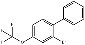 2-Bromo-4-(trifluoromethoxy)biphenyl 구조식 이미지