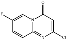 2-chloro-7-fluoro-4H-pyrido[1,2-a]pyrimidin-4-one 구조식 이미지