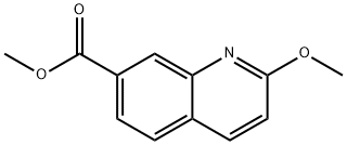 Methyl 2-methoxyquinoline-7-carboxylate 구조식 이미지