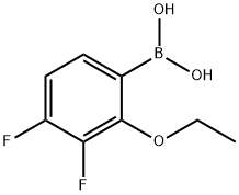 3,4-Difluoro-2-ethoxyphenylboronic acid Structure