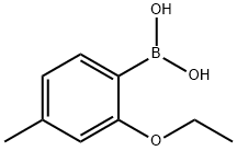 2-Ethoxy-4-methylphenylboronic acid Structure