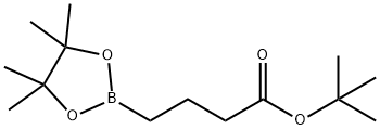 tert-butyl 4-(4,4,5,5-tetramethyl-1,3,2-dioxaborolan-2-yl)butanoate 구조식 이미지