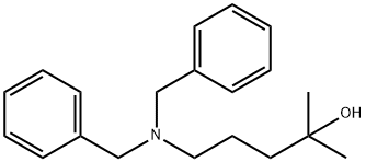 5-(dibenzylamino)-2-methylpentan-2-ol Structure