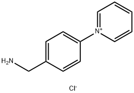 1-(4-(Aminomethyl)phenyl)pyridin-1-ium chloride Structure