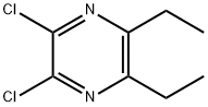 2,3-dichloro-5,6-diethylpyrazine Structure