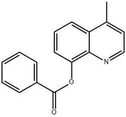 4-Methylquinolin-8-yl benzoate Structure