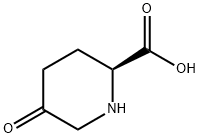(2S)-5-Oxo-piperidine-2-carboxylic acid 구조식 이미지