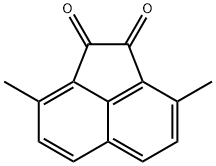 3,8-Dimethylacenaphthenequinone 구조식 이미지