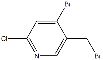 4-Bromo-5-(bromomethyl)-2-chloropyridine Structure