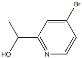 4-Bromo-2-(1-hydroxyethyl)pyridine 구조식 이미지