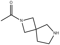 1-(2,6-diazaspiro[3.4]oct-2-yl)ethanone Structure