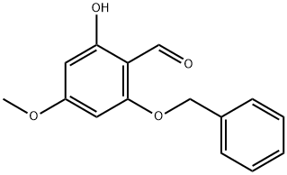 2-(benzyloxy)-6-hydroxy-4-methoxybenzaldehyde Structure