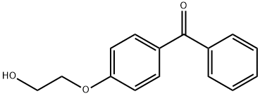 (4-(2-hydroxyethoxy)phenyl)(phenyl)methanone Structure