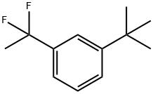 1-(1,1-difluoroethyl)-3-(1,1-dimethylethyl)- Benzene 구조식 이미지