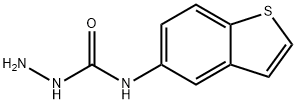 1-amino-3-(1-benzothiophen-5-yl)urea Structure