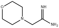 2-morpholinoacetamidine 구조식 이미지