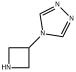 4-(3-azetidinyl)-4H-1,2,4-Triazole Structure