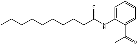 N-(2-Acetylphenyl)Decanamide Structure