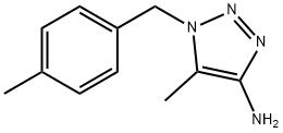 5-methyl-1-(4-methylbenzyl)-1H-1,2,3-triazol-4-amine 구조식 이미지