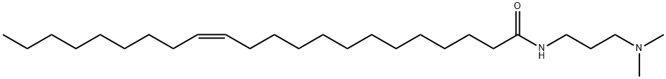 13-Docosenamide, N-[3-(dimethylamino)propyl]-, (13Z)-
 구조식 이미지